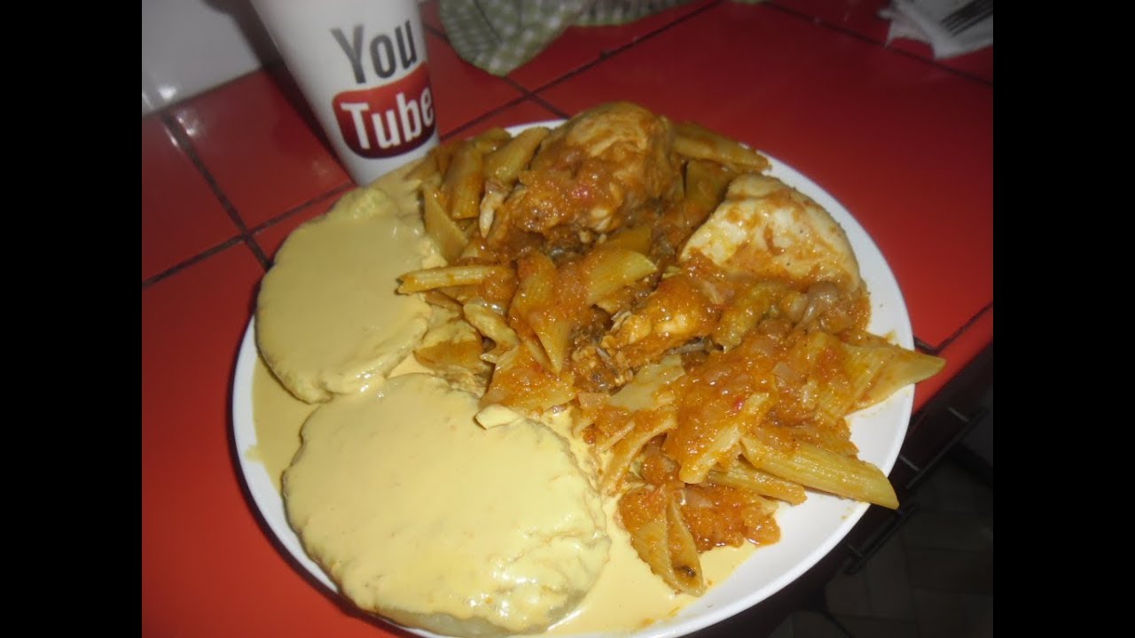 MACARRONES CON POLLO Y PAPA A LA HUANCAINA AL ESTILO PATTY BUSTAMANTE O.