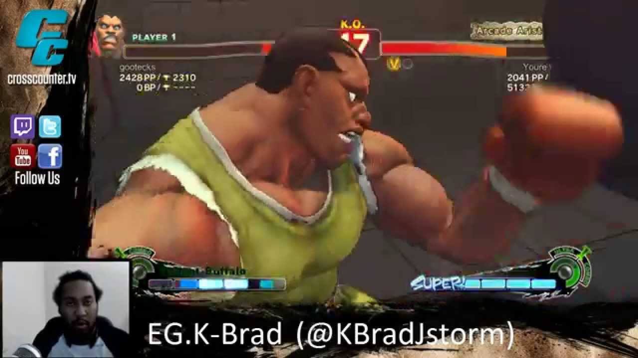 EG.K-Brad Plays Ranked on Ultra Street Fighter 4 PC