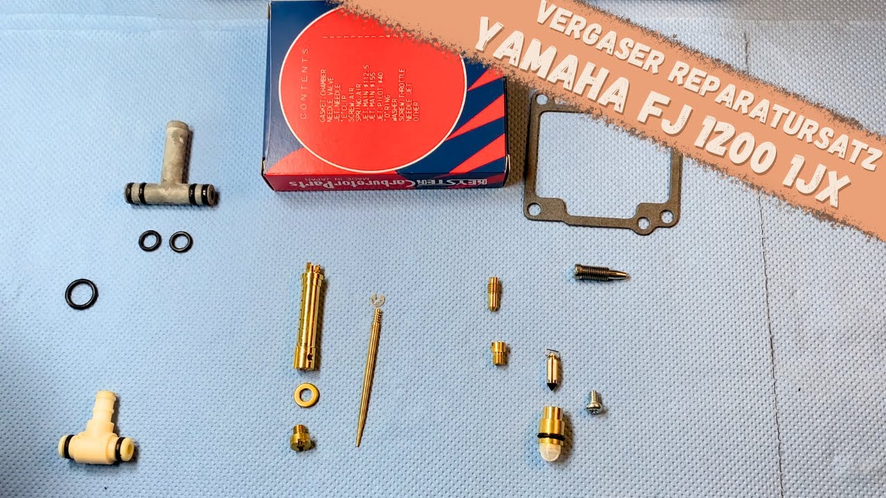 Reparatursatz Yamaha FJ1200 1JX Vergaser, vom Vergaseronkel