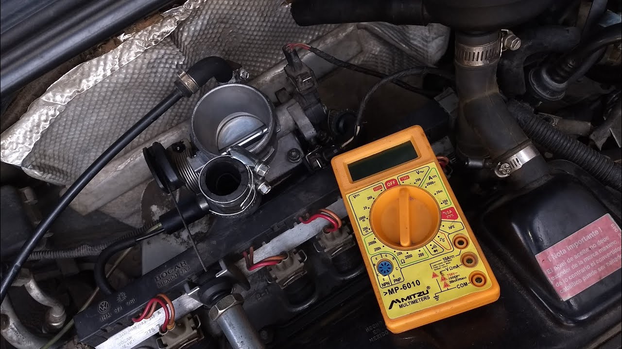Calibrar potenciómetro tps Jetta A3 1.8