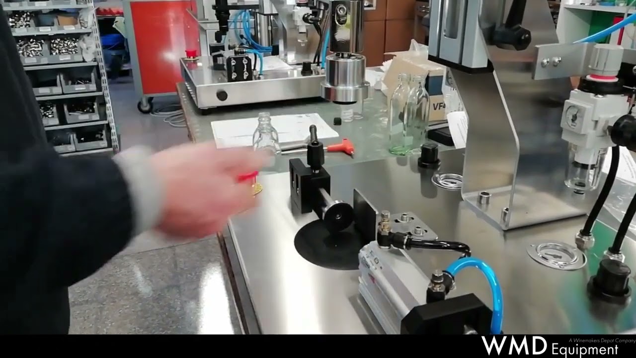 Benchtop Screw Capper for Metal, Aluminum, and Plastic Caps