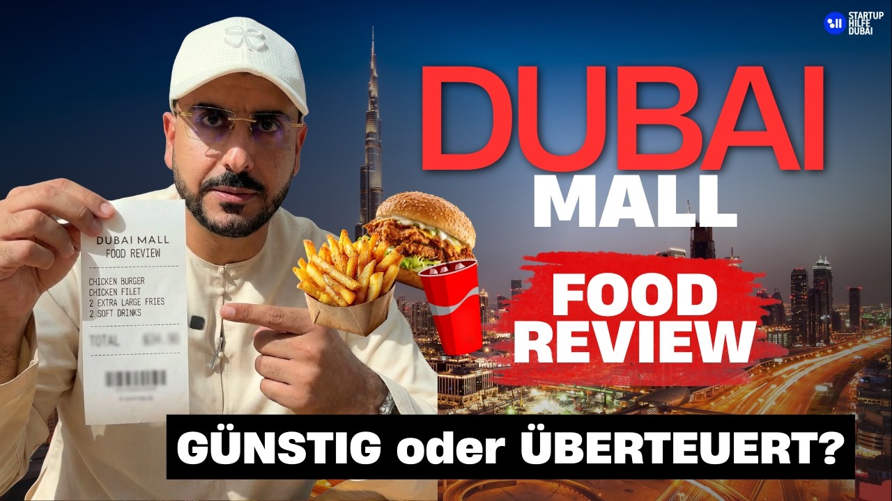 Скрытые места, где можно вкусно поесть в торговом центре Dubai Mall — дорого или недорого?