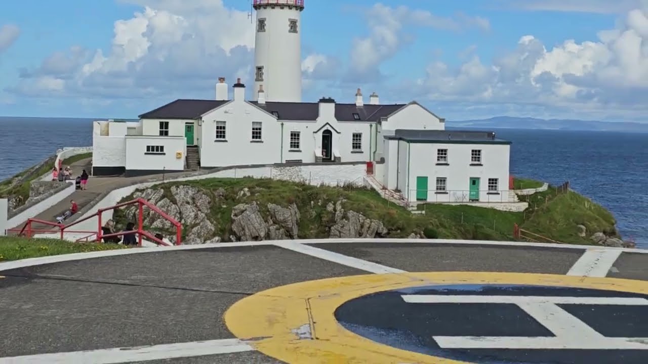 Fanad Head Lighthouse and Secret Waterfall in Donegal