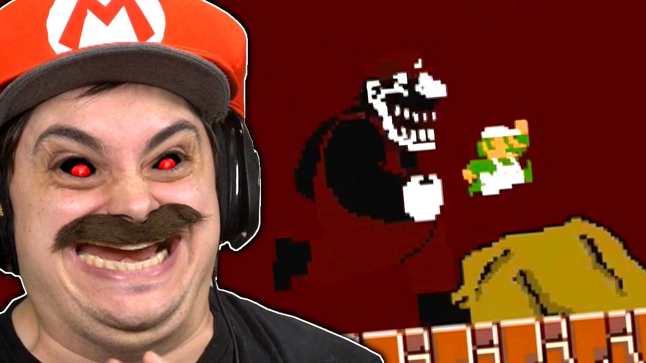 Я СТАЛА МАРИО.EXE!!