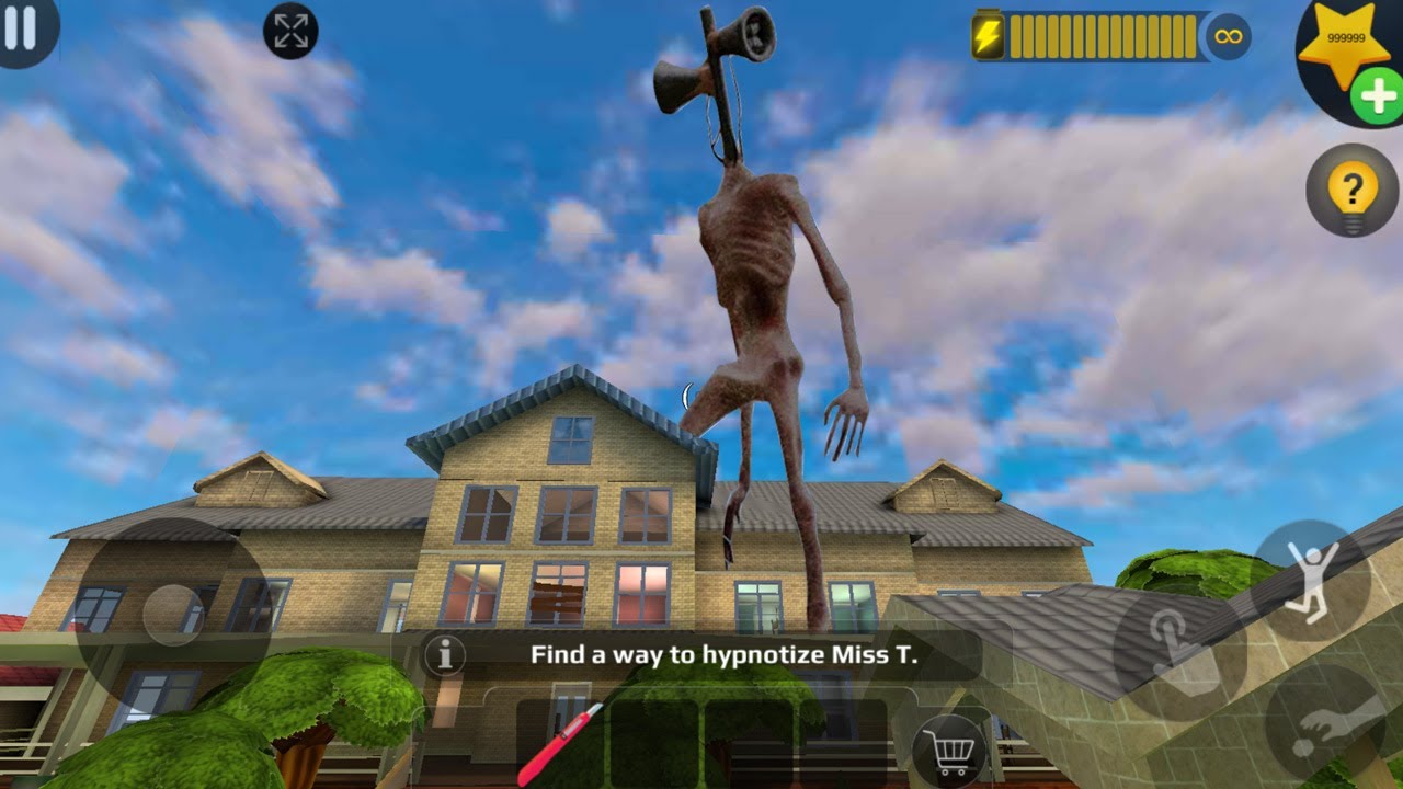 Scary Teacher 3D - New Update New Levels Miss T Troll Siren Head (Android,iOS)
