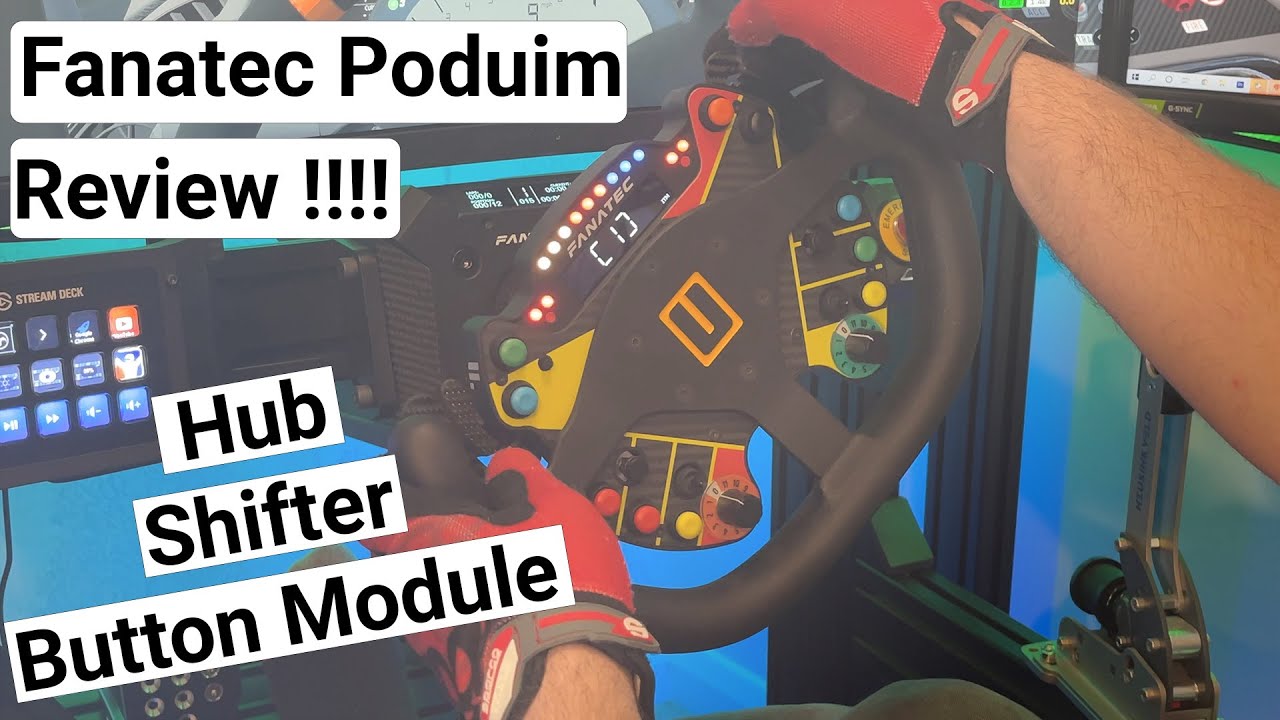 Fanatec Podium HUB SHIFTER BUTTON MODULE Review!!! Really worthy of a podium?