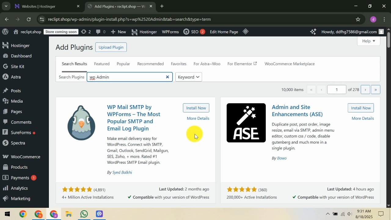 How To Protect WordPress Admin in Hostinger