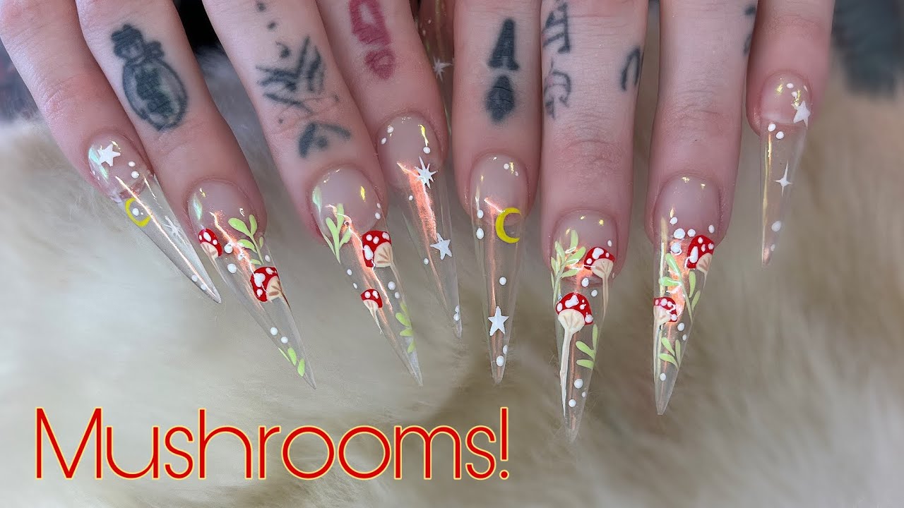 Watch Me Work: Chrome / Mushroom Nail Art