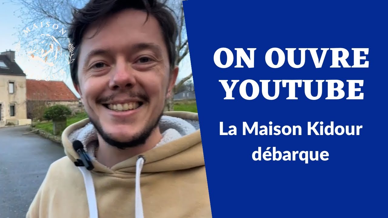 J’ouvre la chaîne YouTube du gîte pour suivre notre aventure 🙌🏻