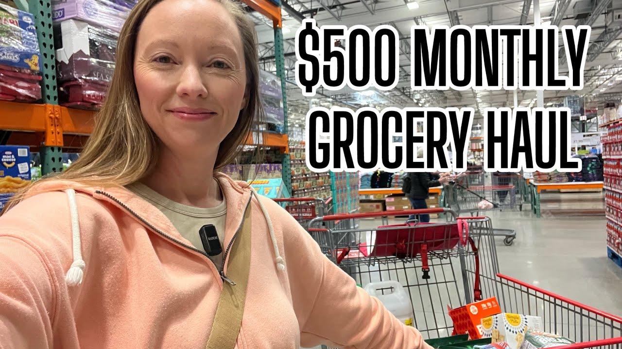 Я трачу в Costco меньше, чем вы думаете | Ежемесячные покупки продуктов