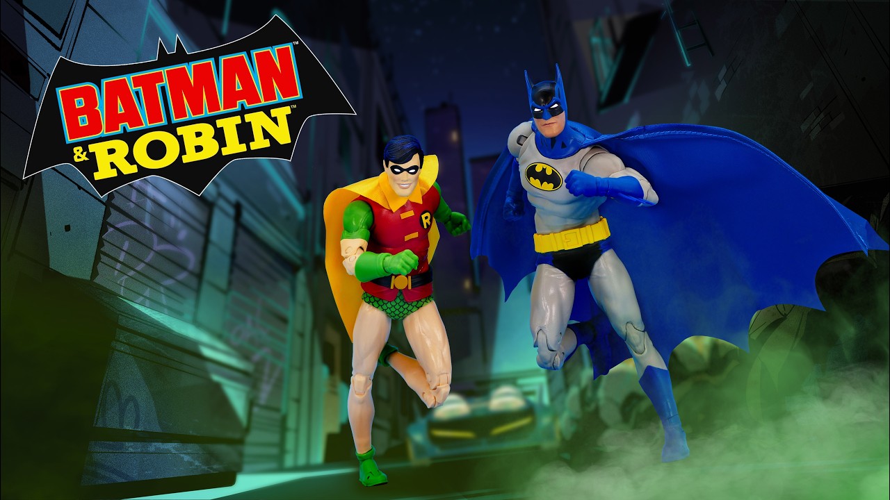 Фигурки McFarlane DC Multiverse: Бэтмен World's Finest и Робин &laquo;Серебряного века&raquo;