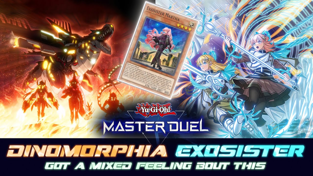 MASTER DUEL | Exosister - Dinomorphia / Testing a weird build