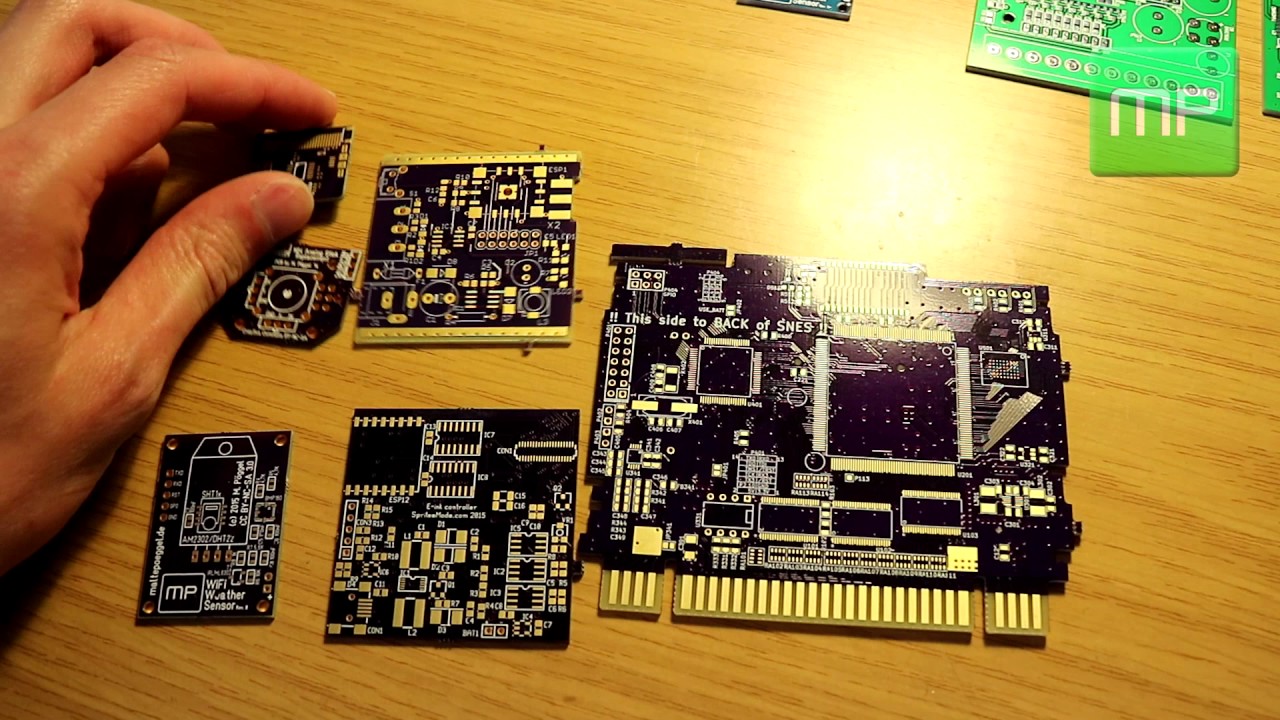 Vergleich verschiedener Leiterplattenfertiger (OSH Park / DirtyPCBs / iTead Studio / Elecrow)