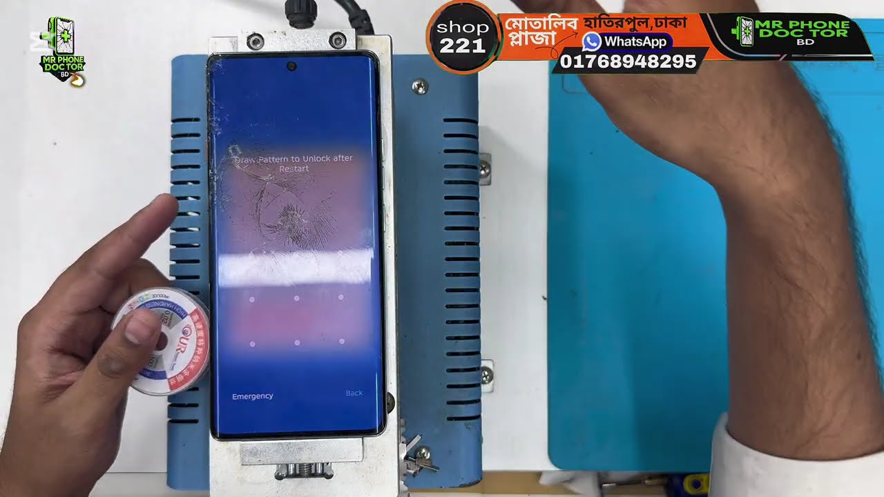 Tecno Spark 40 Pro Glass Replacement | Full Process | Before After | Like New Finish