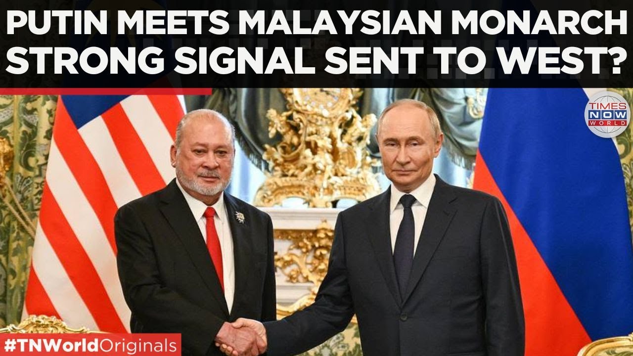 Putin Meets Malaysian Monarch In Moscow | Malaysia Breaks Western Silence On Russia Ties