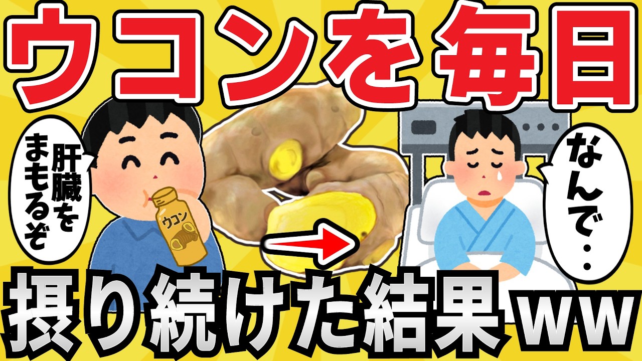 【失敗】酒飲みワイ、ウコンで無敵になる模様www【有益スレ】【ゆっくり解説】
