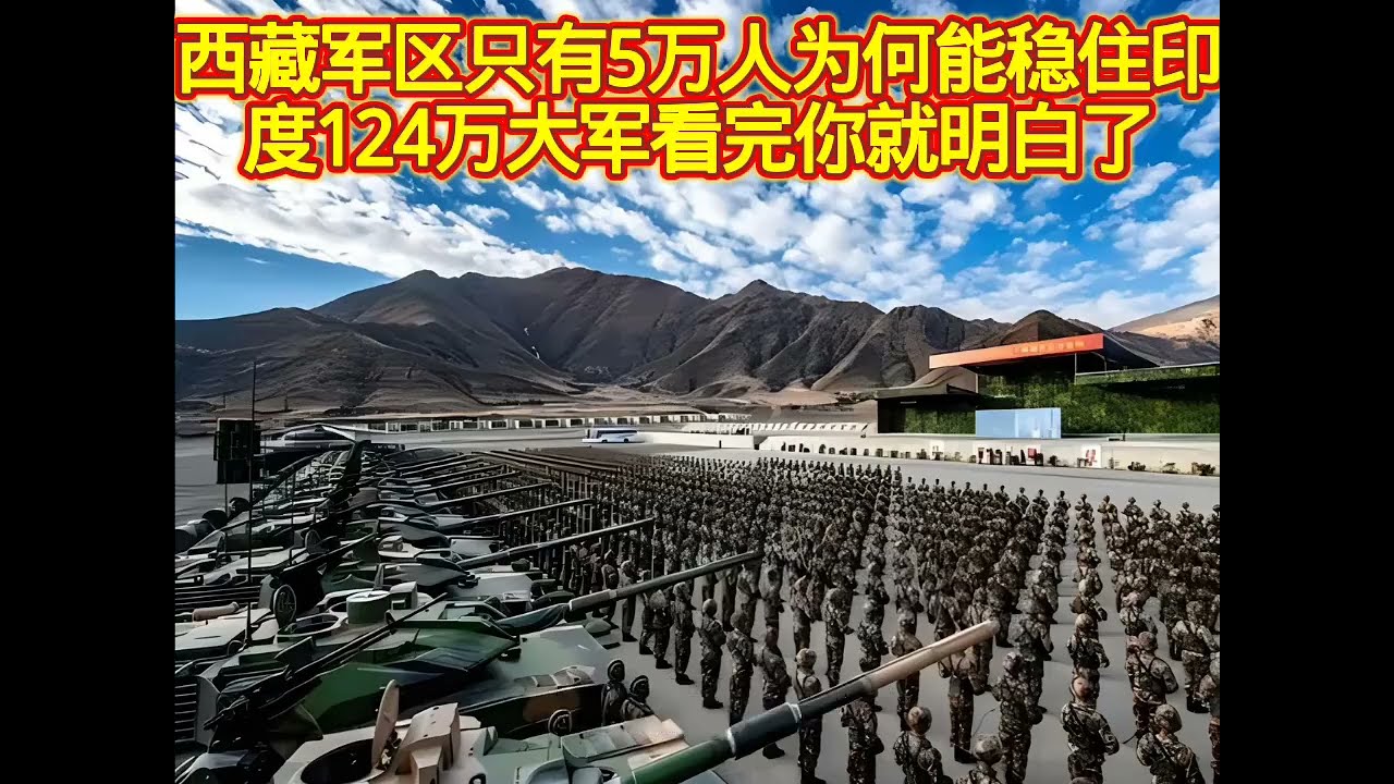 西藏军区只有5万人为何能稳住印度124万大军看完你就明白了