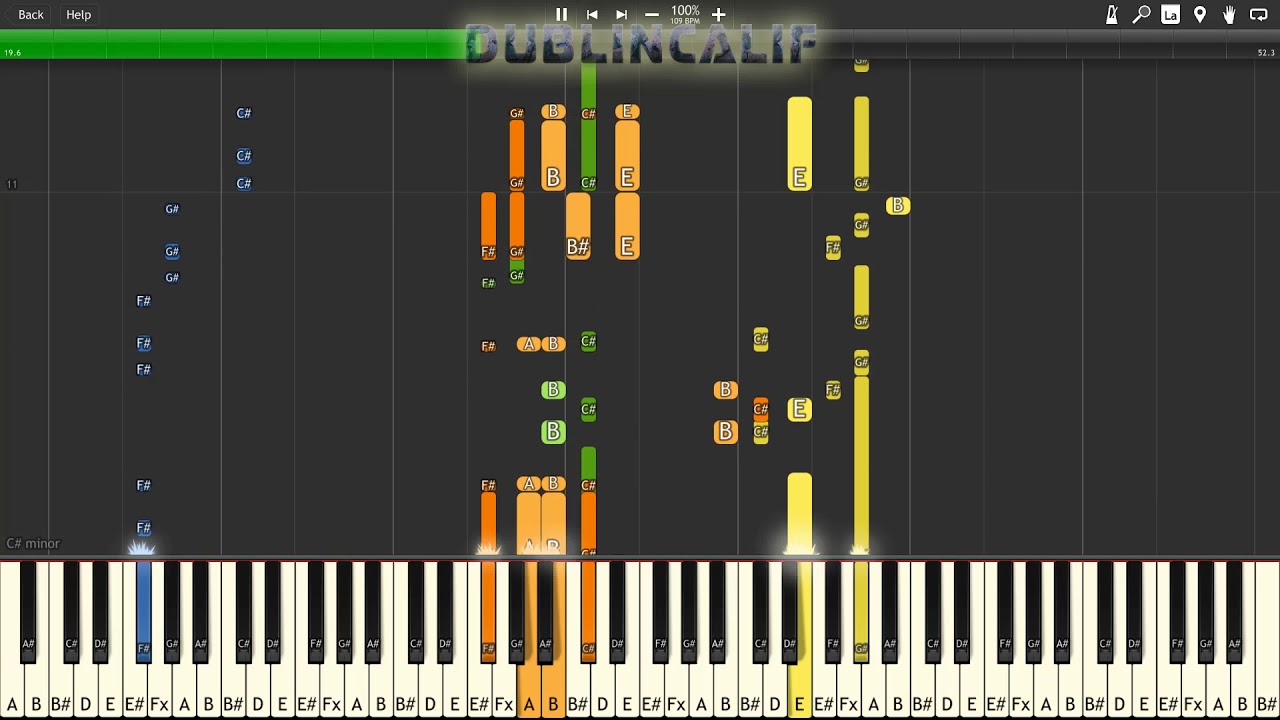 Pokemon X & Y - Boutique (2 Piano Duet) Theme Piano Tutorial Synthesia