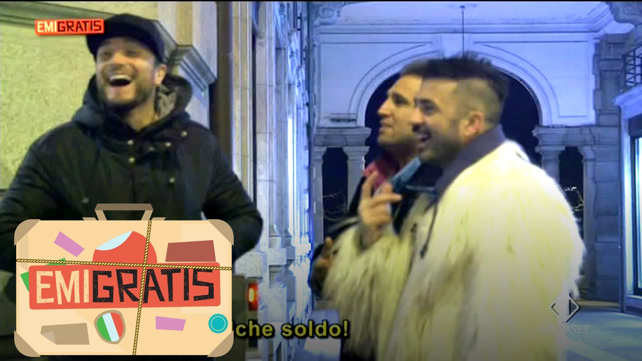 Emigratis - Pio e Amedeo a scrocco da Gue Pequeno