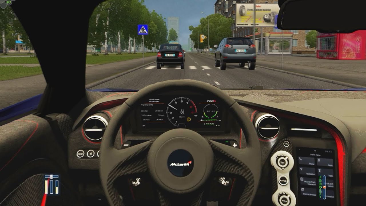 City Car Driving - McLaren 720s | Street Racing