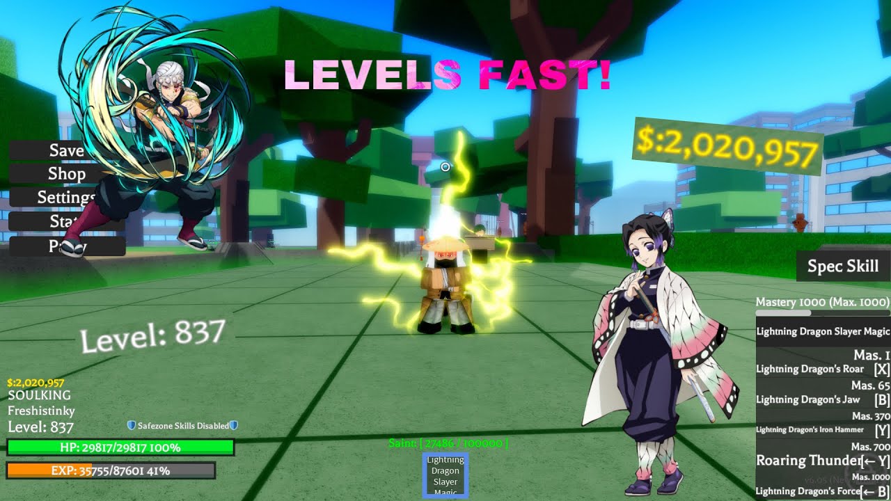 Best Ways To Level Up Fast And Grind Money in Project Xl (February 2024) (v6.05)