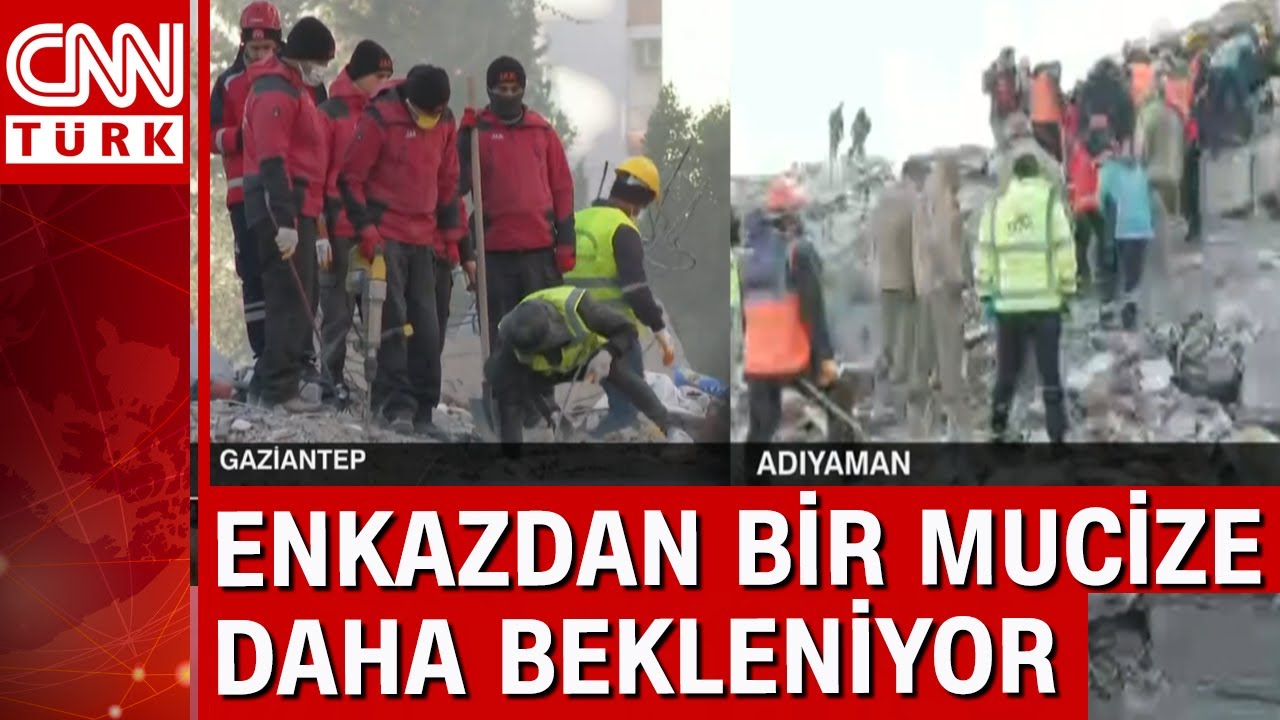 Umutlu bekleyiş 4. gününde... 77 saat sonra enkazdan bir kişinin çıkarılması bekleniyor!