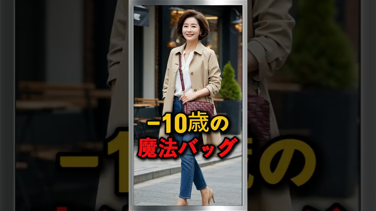 【60代のNG】老け見えバッグは今すぐ捨てて！10歳若返る神バッグ3選