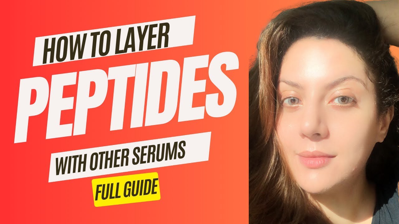 How to layer peptide serums with other skincare ingredients | Copper Peptide | Multipeptide