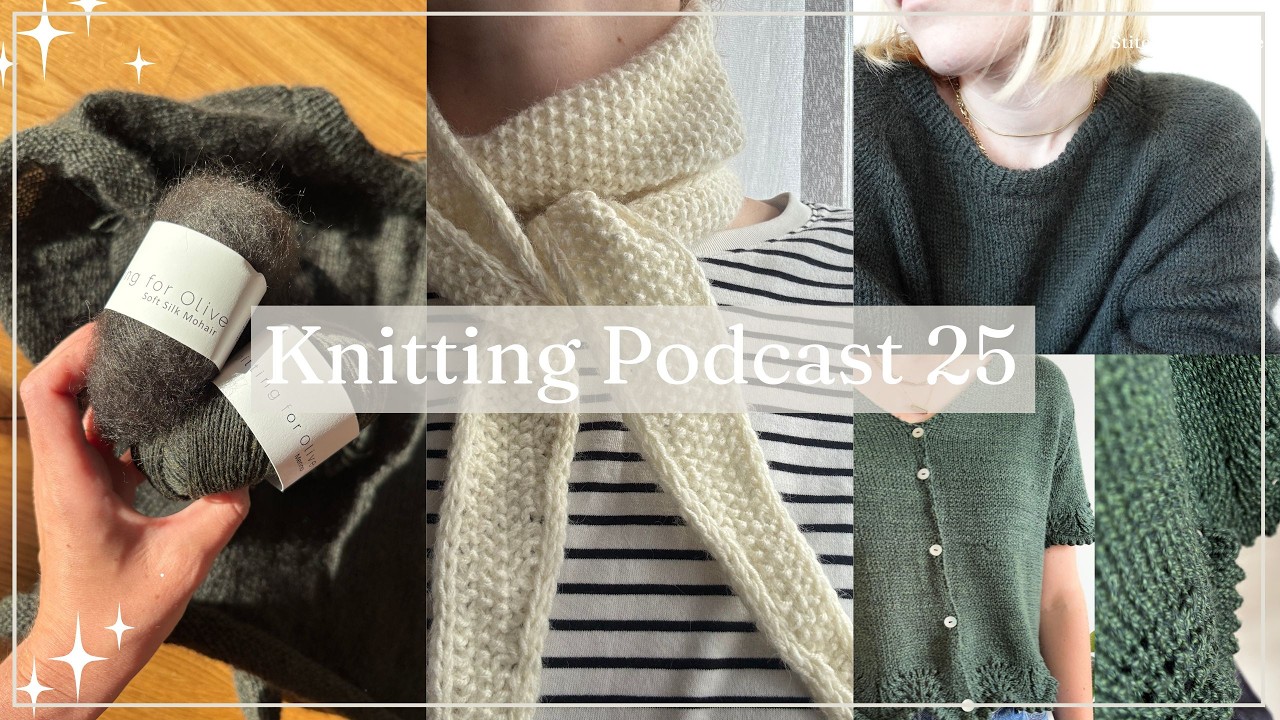 Вязальный подкаст 25 / Проекты PetiteKnit, Monday Sweater, Northland Sweater и вязаный крючком жилет