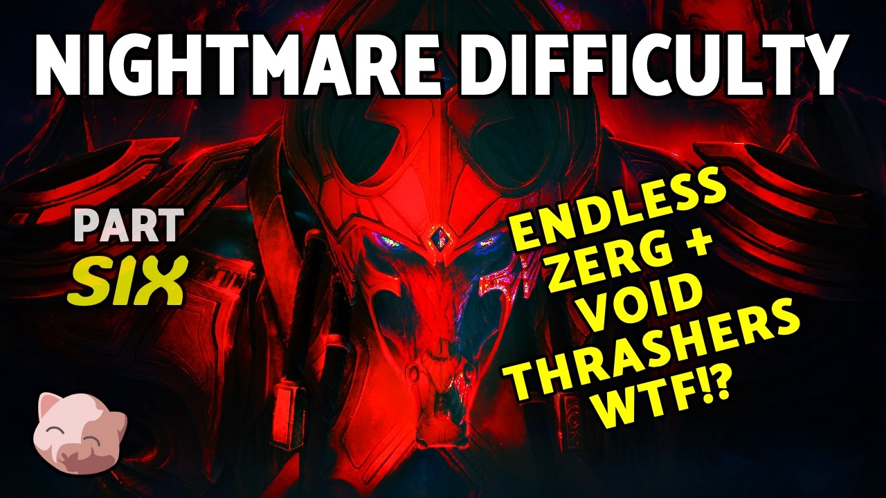 NIGHTMARE DIFFICULTY: Legacy of the Void Campaign | Part 6 Shakuras Amons Reach - StarCraft 2