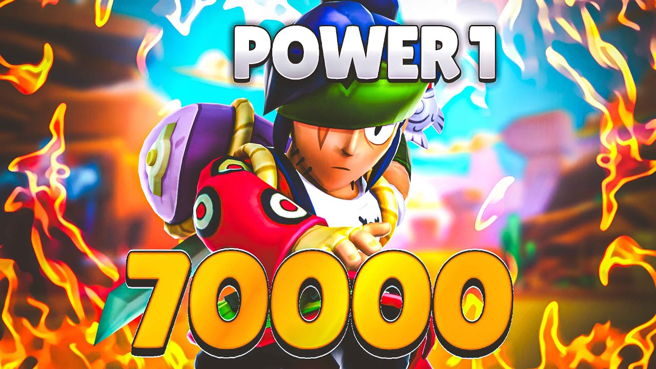 70000 TROPHIES WITH ONLY POWER 1 ❤️