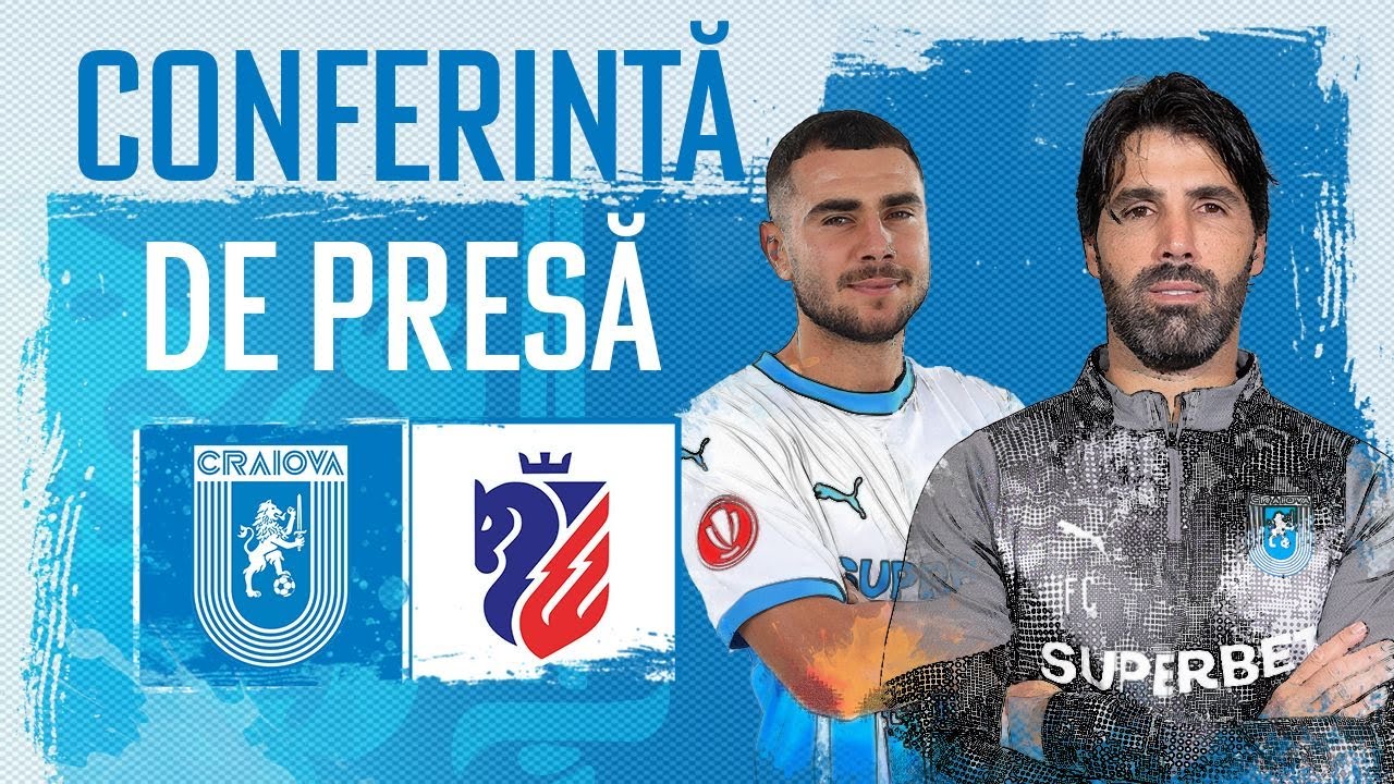 Conferința de presă premergătoare meciului cu FC Botoșani.