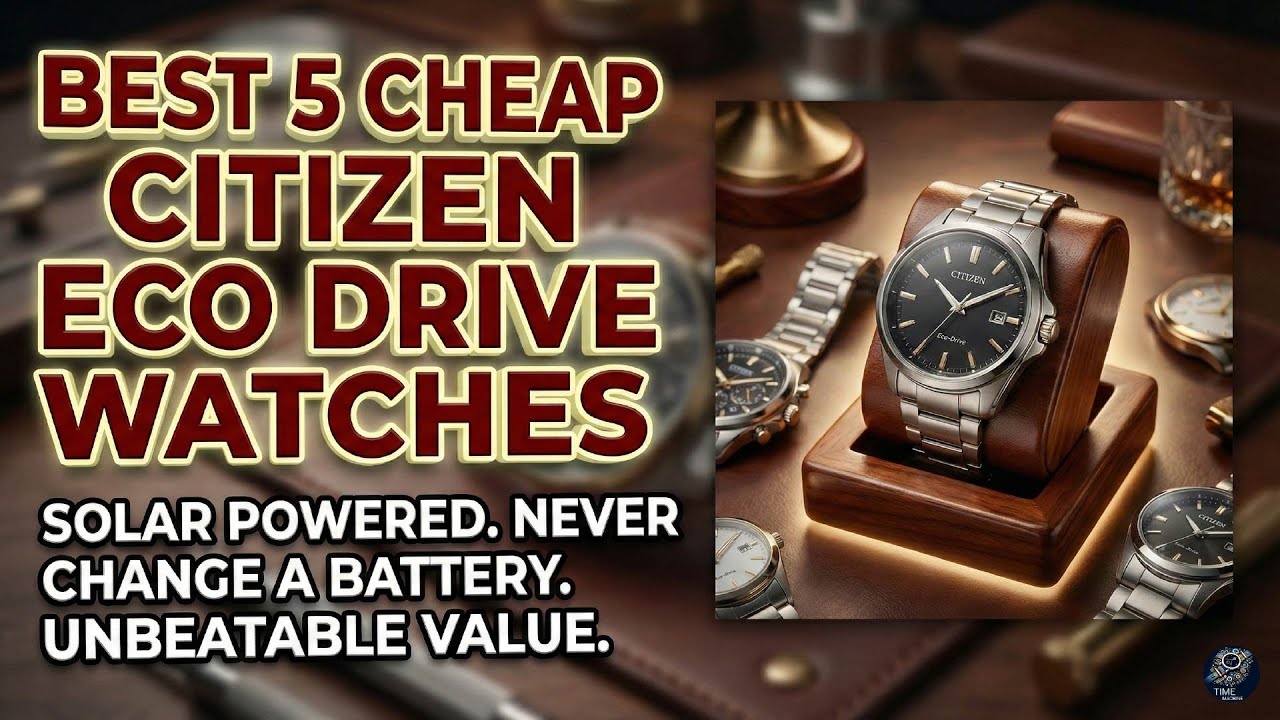 Best Cheap Citizen Eco-Drive Watches (2026) | Top 5 Value Picks Under $300