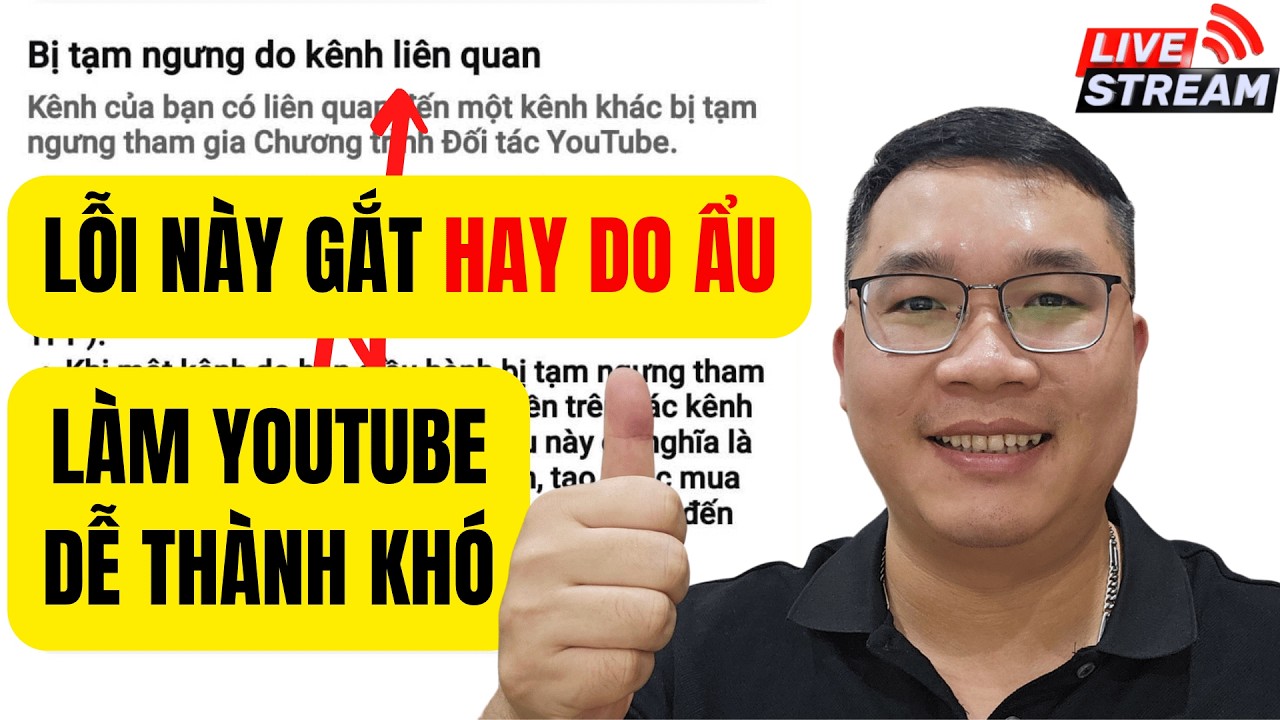 L&agrave;m Youtube 2026 - Nhiều Người L&agrave;m Youtube Dễ Th&agrave;nh Kh&oacute; V&igrave; Kh&ocirc;ng Chuẩn Ngay Từ Đầu