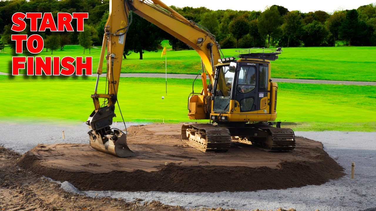 What It REALLY Takes to Build a USGA Golf Green (Start to Finish)