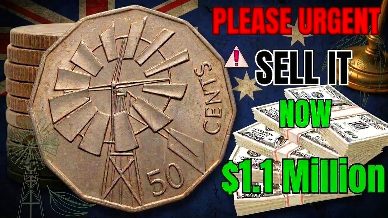 ПРОДАВАЙТЕ СЕЙЧАС! Эти австралийские монеты по 50 центов не будут оставаться ценными вечно!