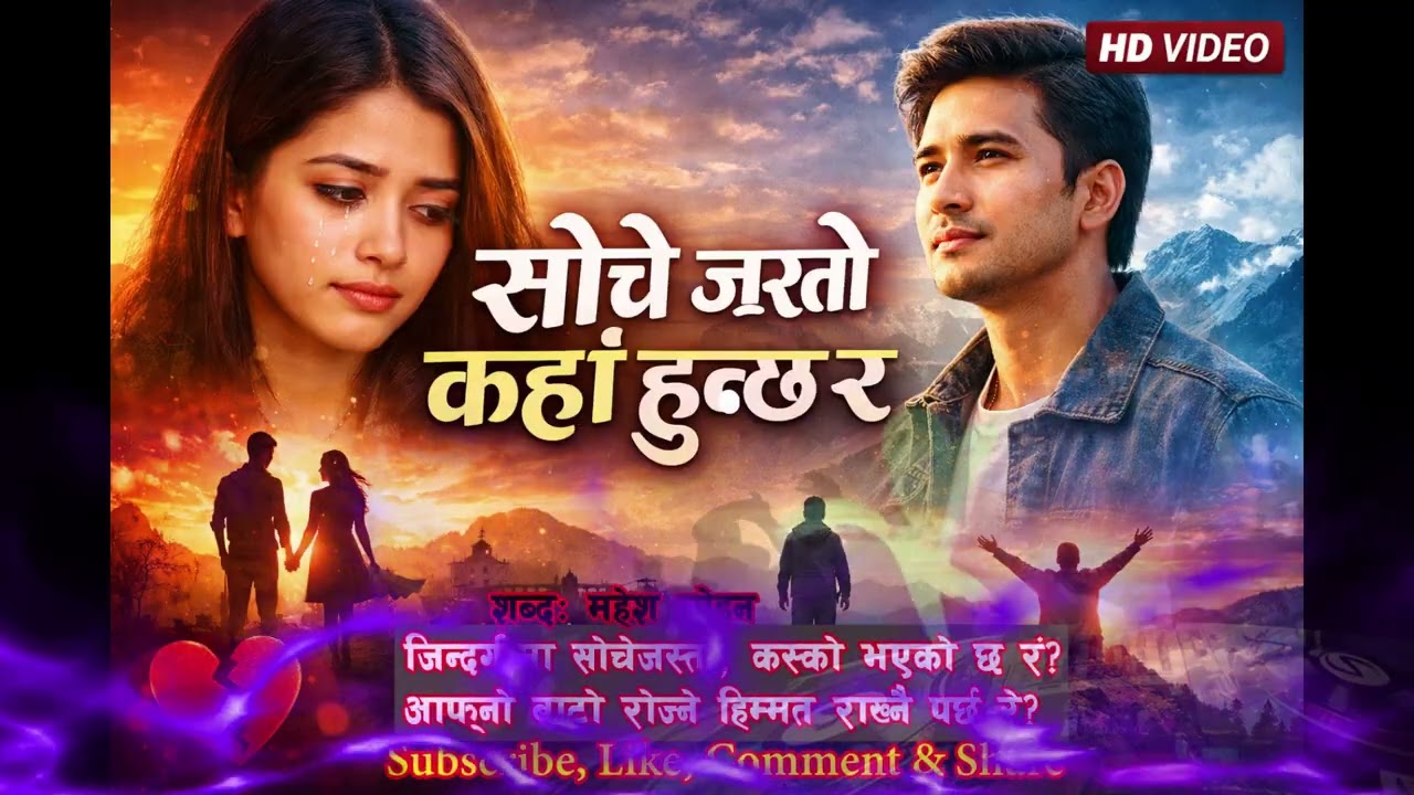 सोचे जस्तो कहाँ हुन्छ र | Nepali Emotional Life Song | Sad Motivational Nepali Song 2026