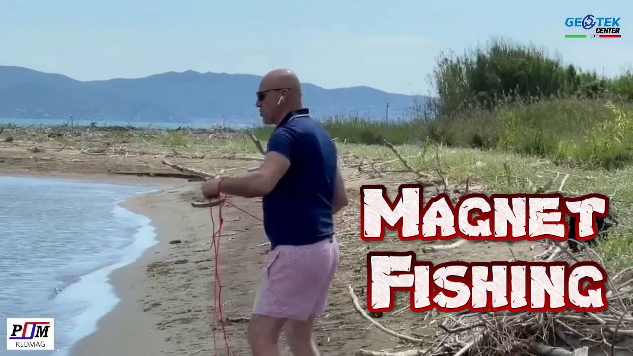 Magneti POM, Test in Acqua - Pesca col Magnete - Magnet Fishing