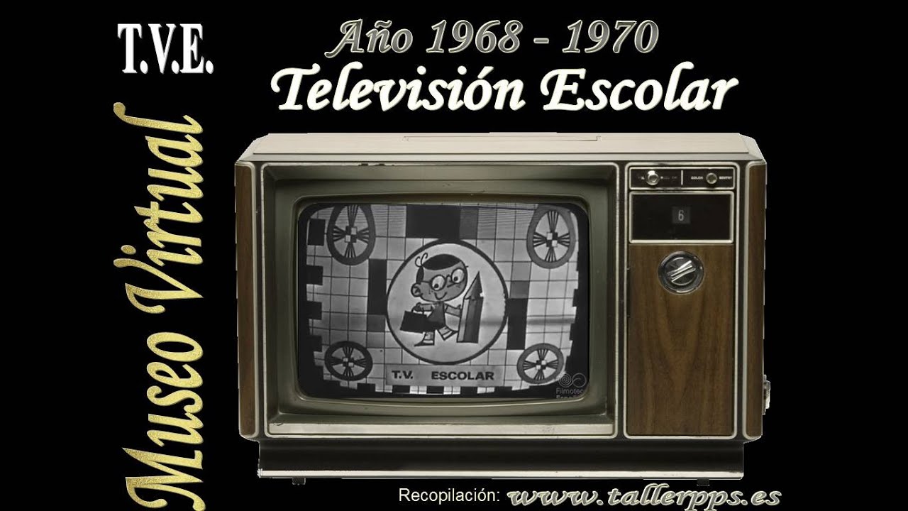1968 1970 Televisión Escolar