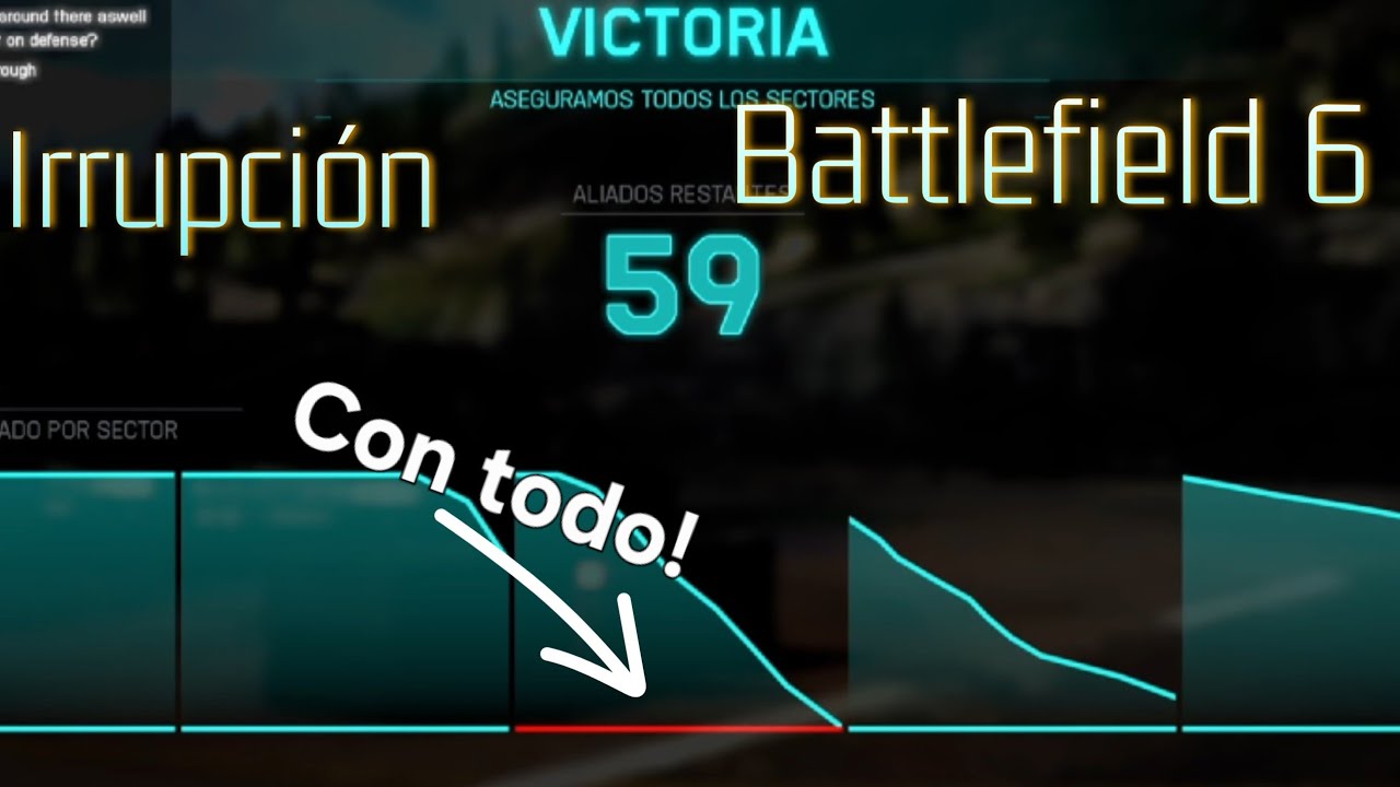 Todo parecía perdido | Battlefield 6 Gameplay Irrupción 