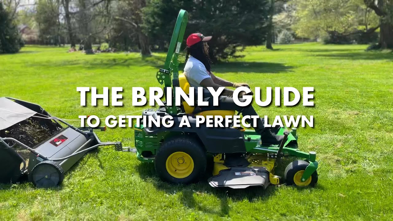 Get the Perfect Lawn with Brinly Dethatchers, Sweepers, Sprayers, Rollers and Carts.