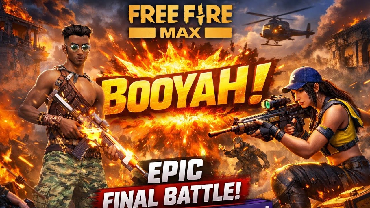 Last me booyah ho gya || overpowered booyah with God Nina|| intense match|| br rank push ||