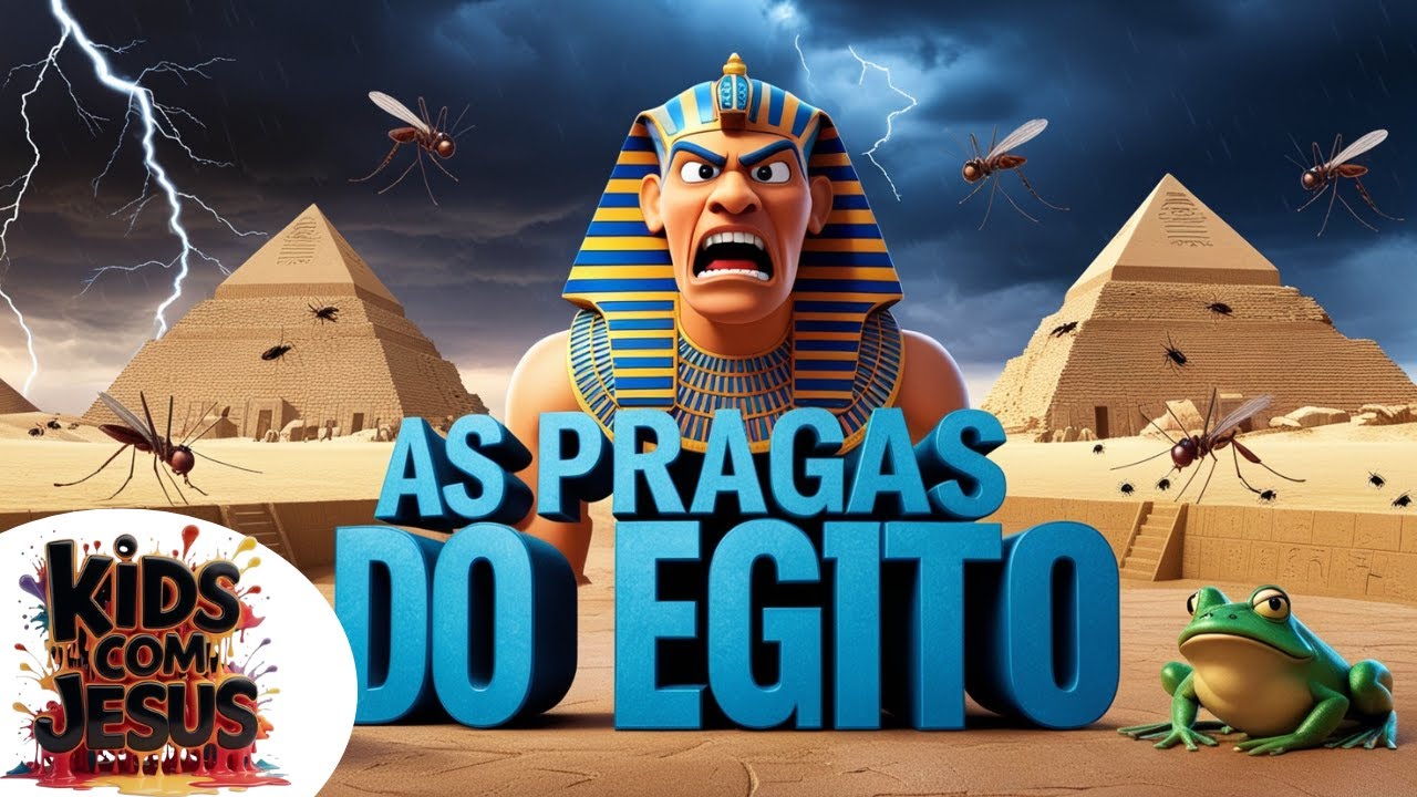 Pragas do Egito - B&iacute;blia Animada - M&uacute;sica Gospel Infantil