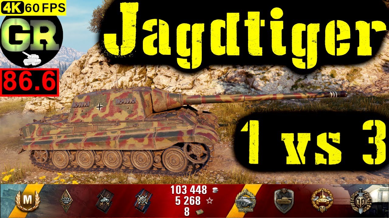 87_World of Tanks Jagdtiger WoT Replay - 9 Kills 7K DMG(Patch 1.5.0)