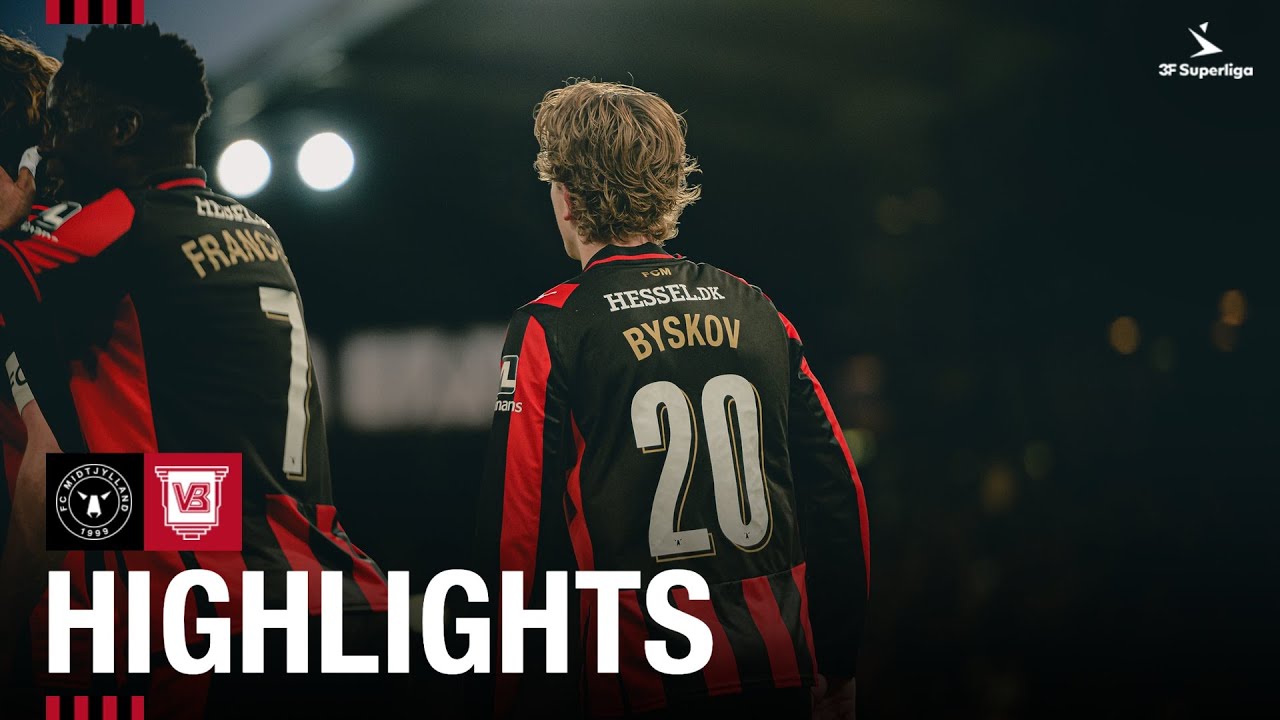 M&aring;lfest! 🔥 | FCM 5-1 Vejle | Highlights 25/26