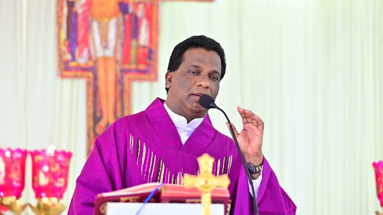 மாணவ மாணவிகளுக்கான சிறப்பு மறையுரை அருள்முனைவர் இரா.பால் ரிச்சார்டு ஜோசப்  திருத்தல அதிபர் நட்டாலம்