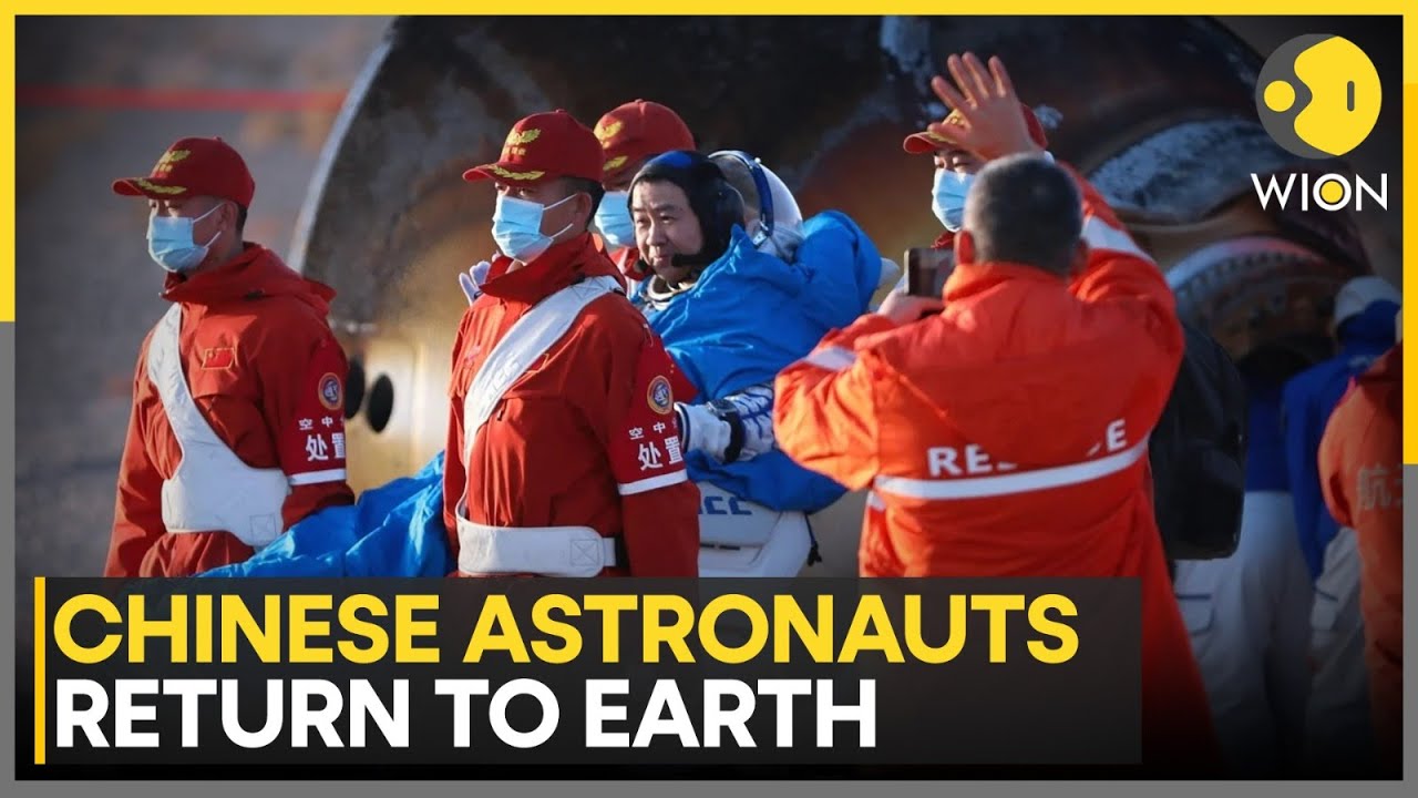 China&rsquo;s Shenzhou-20 Crew Returns to Earth Safely After Debris Delay | WION