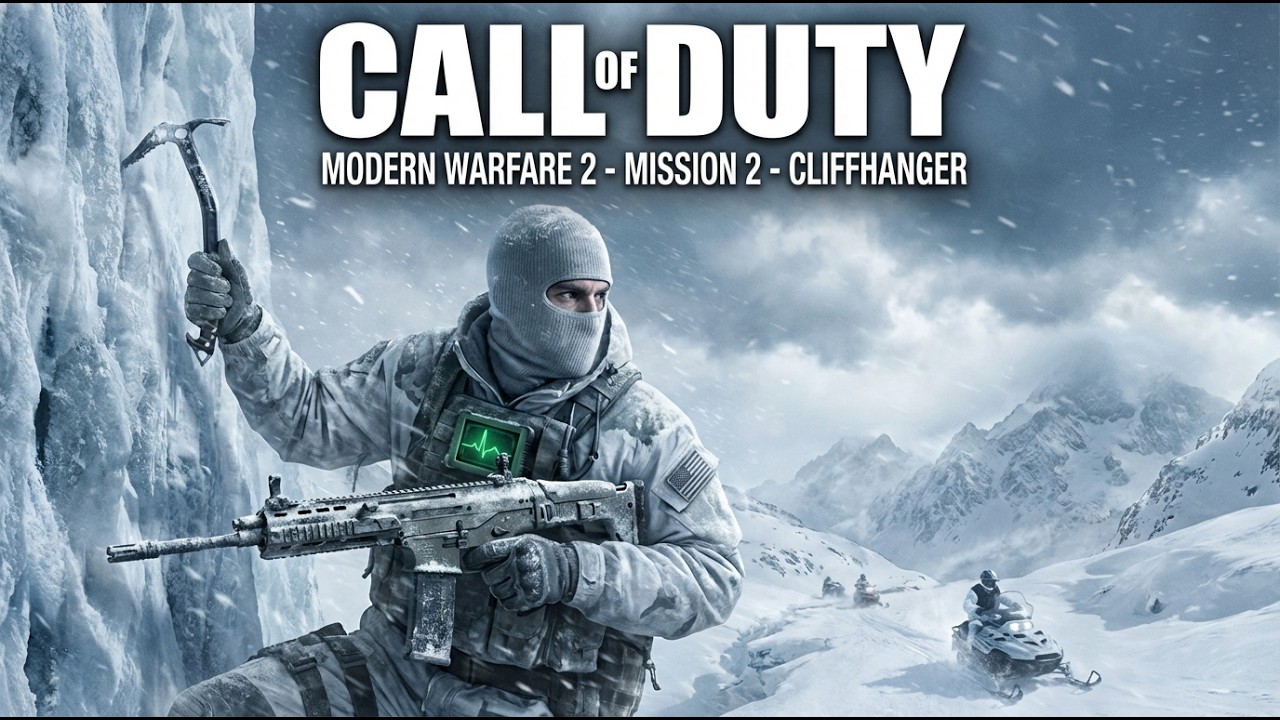 Call of Duty: Modern Warfare 2 – Mission 2 Walkthrough | Cliffhanger Snow Base Stealth
