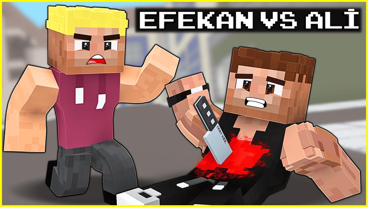 KASLI EFEKAN VE KASLI ALİ BİRBİRLERİNE DÜŞMAN OLDU! 😱 - Minecraft