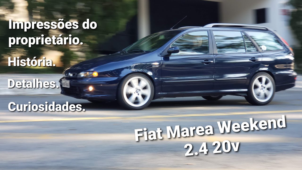 Fiat Marea Weekend HLX: O máximo! Elegância, Presença e 5 Cilindros.